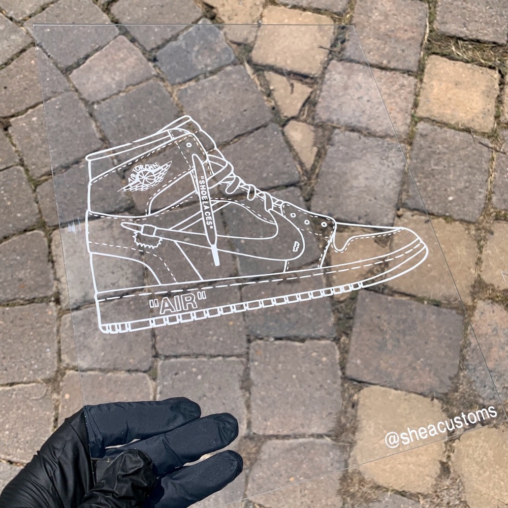 CUSTOM SNEAKER PLAQUE
